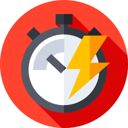 Quick & On-Time Service icon